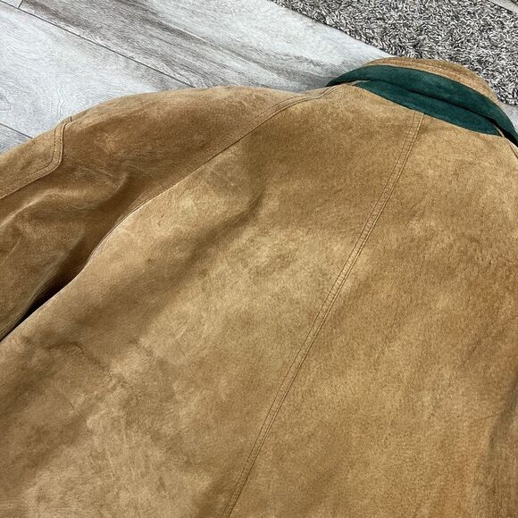 Vintage Global Identity G-III Suede Chore Coat 90s - Picture 12 of 16